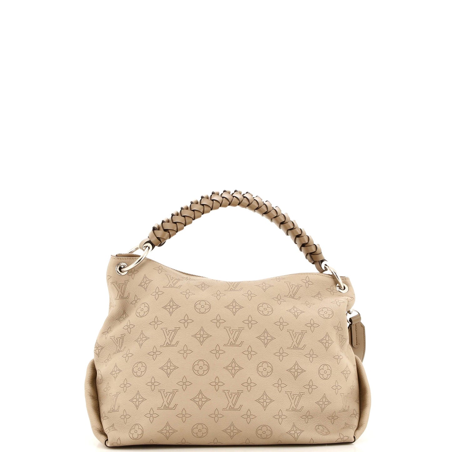 Louis Vuitton Braided Handle Beaubourg Hobo Mahina Leather MM