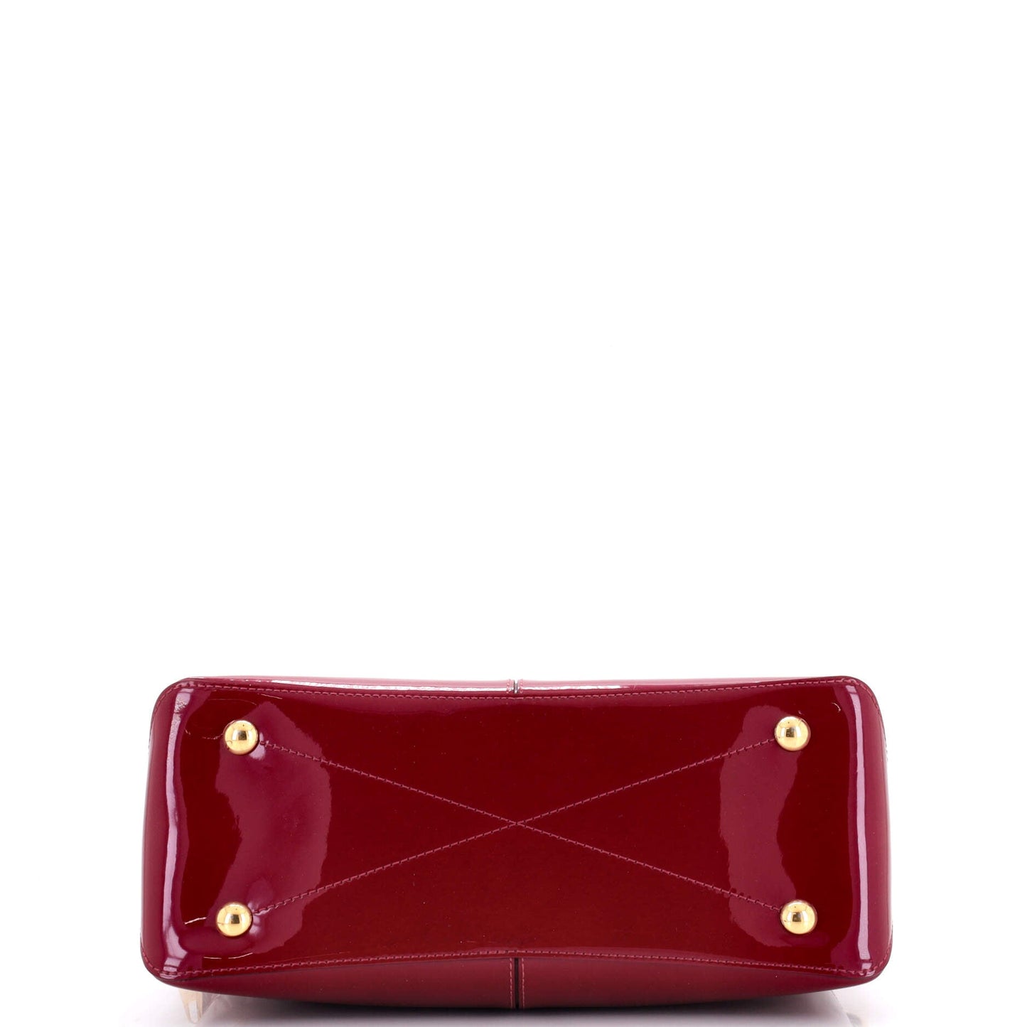 Louis Vuitton Miroir Handbag Vernis with Monogram Canvas