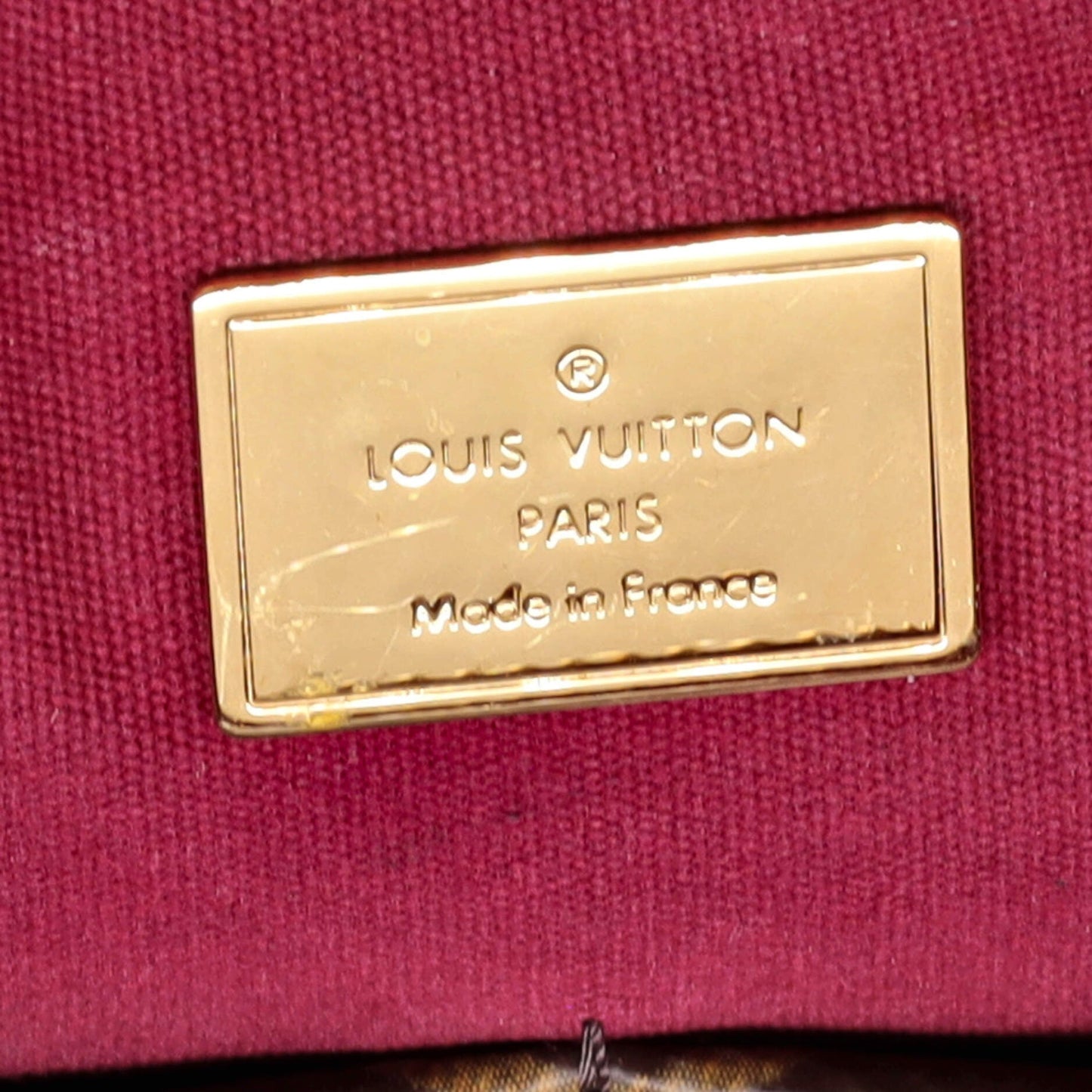 Louis Vuitton Miroir Handbag Vernis with Monogram Canvas
