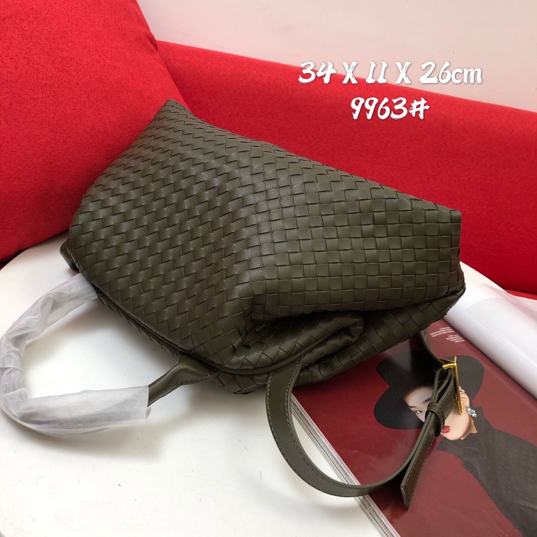 Top Quality Handle Dark Green, For Women, Women’s Bags 13.4in/34cm