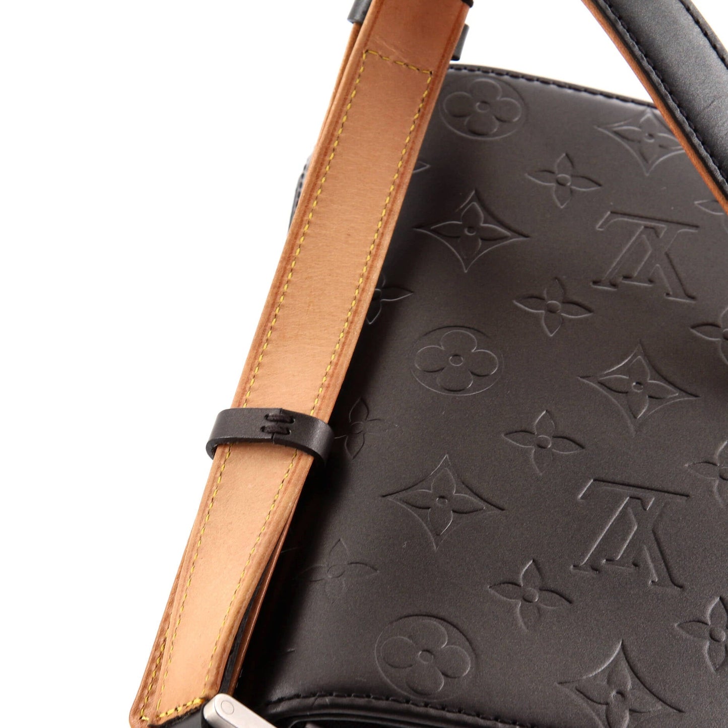 Louis Vuitton Mat Allston Handbag Monogram Vernis
