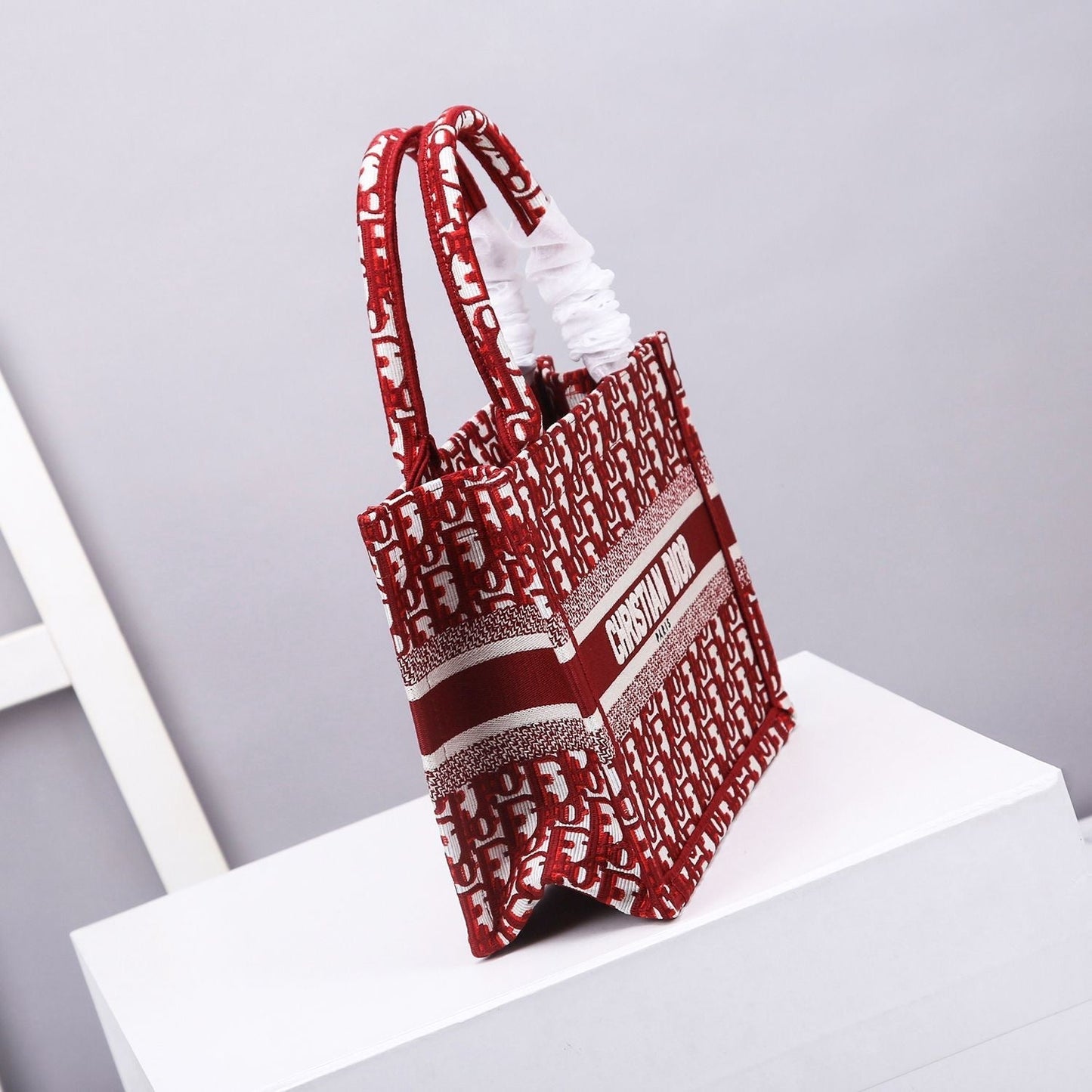 Top Quality Small Book Tote Red, For Women, Womens Handbags 26.5cm/10.5in CD M1265ZRIW_M17E