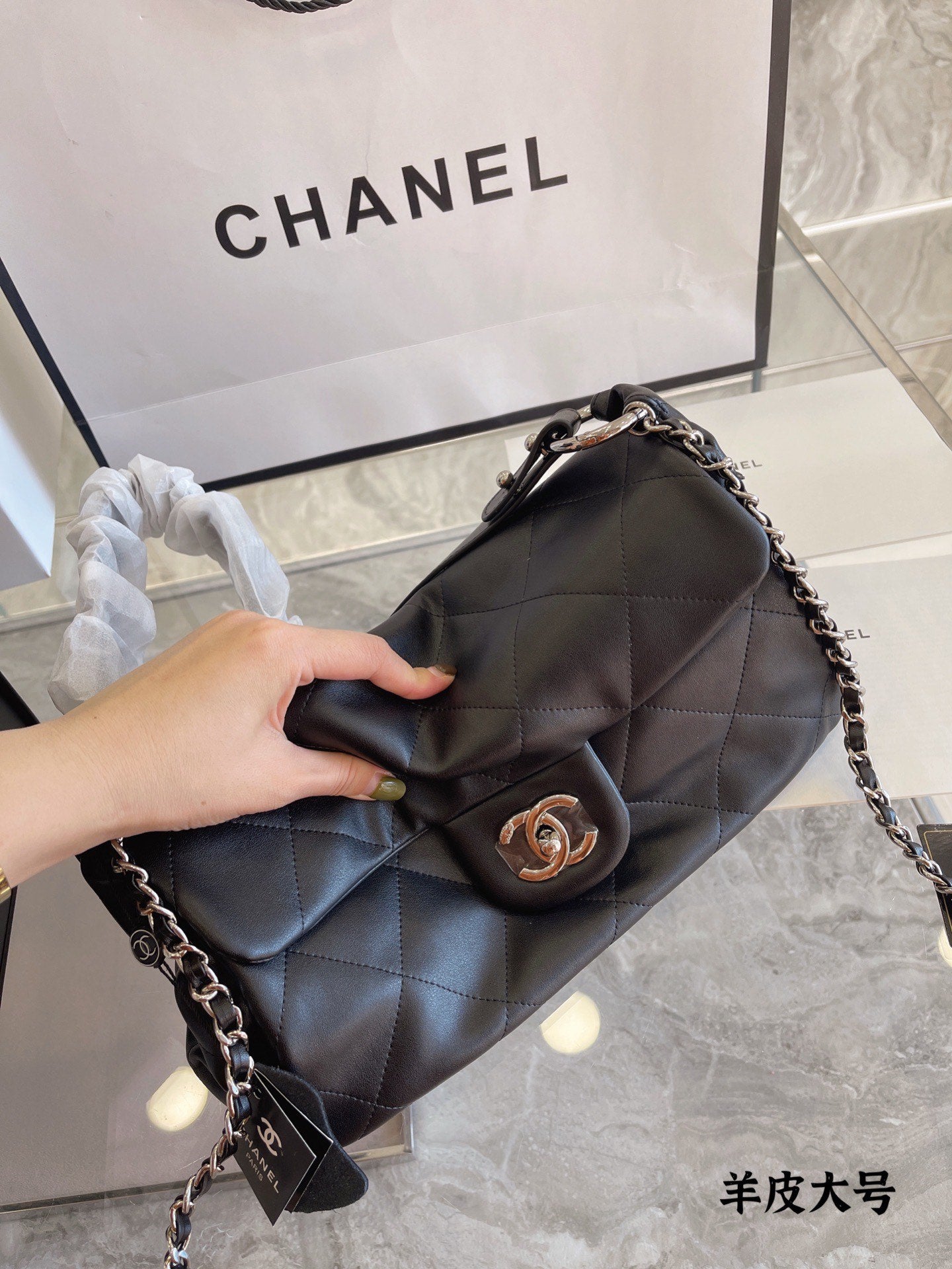 EN - New 1:1 rep  Top Quality CHL Bag 307