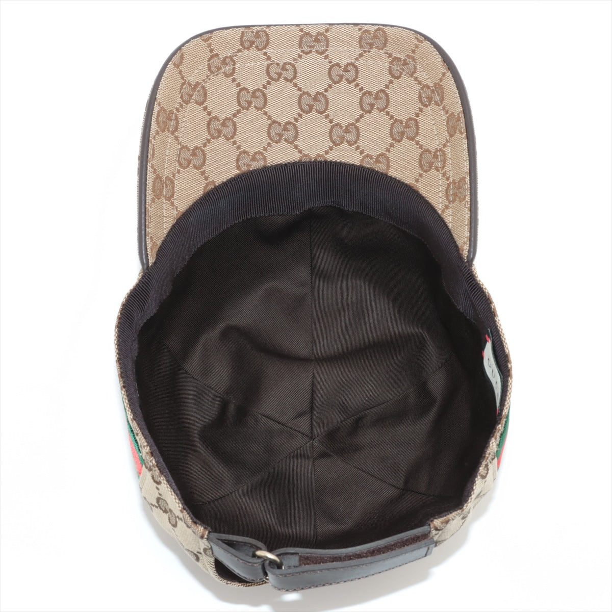 Gucci 200035 GG Canvas Capp Cotton  Polyester × Nylon Beige