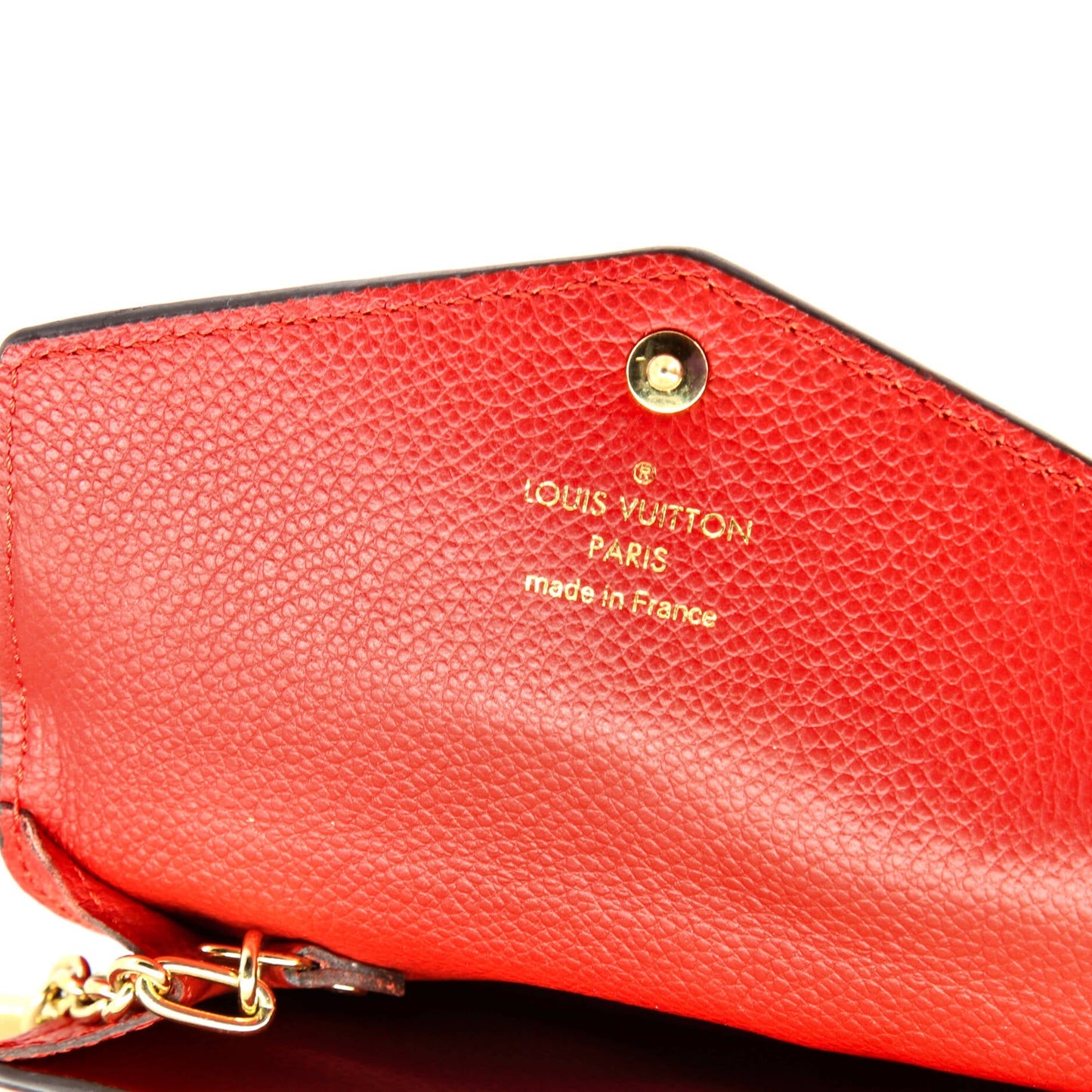 Louis Vuitton Key Pouch Monogram Empreinte Leather