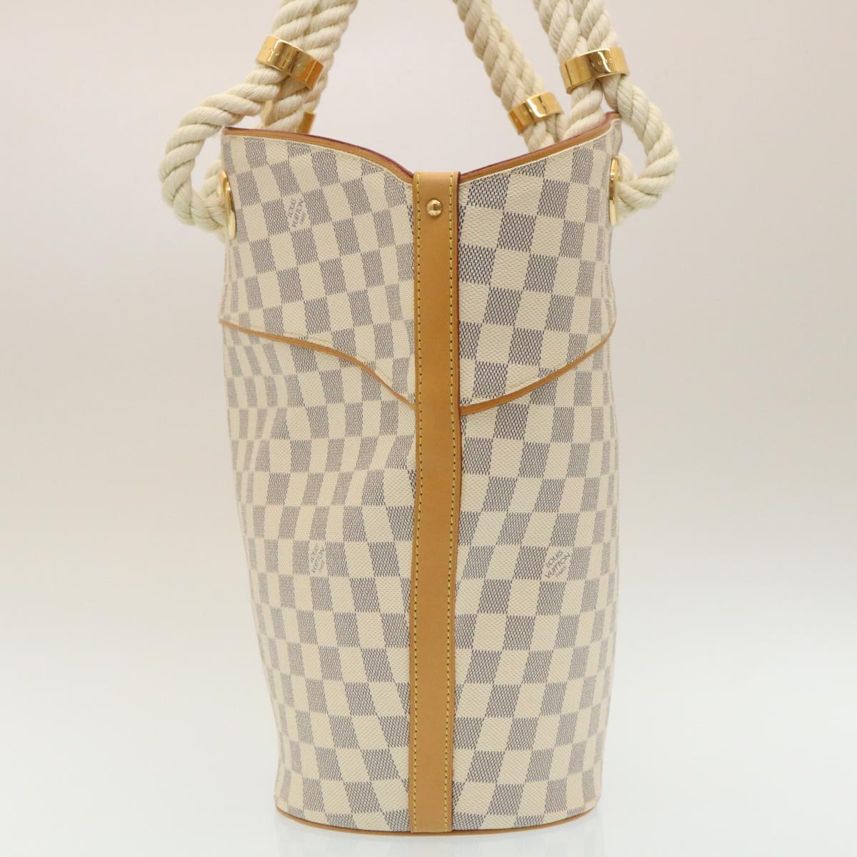 LOUIS VUITTON Damier Azur Pumplon PM Tote Bag N48057 LV  29173A