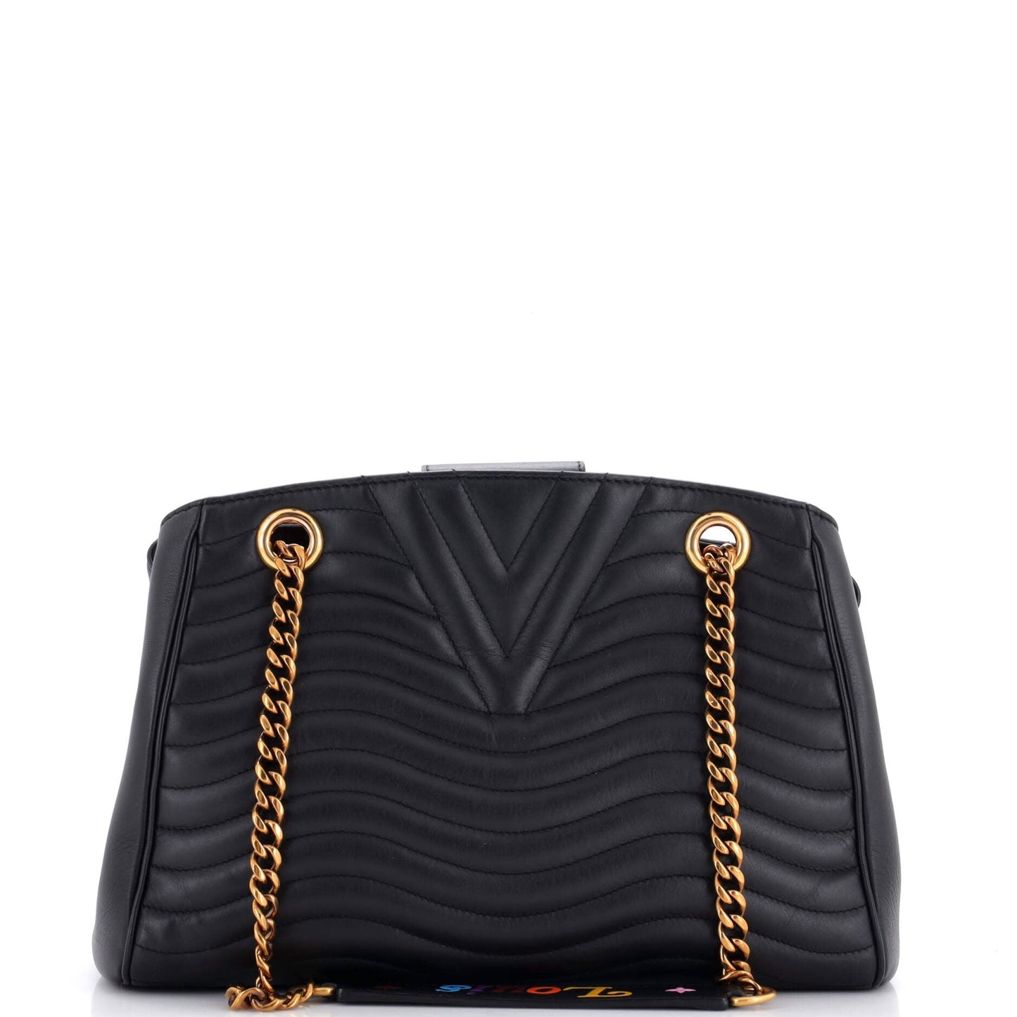 Louis Vuitton New Wave Chain Tote Quilted Leather