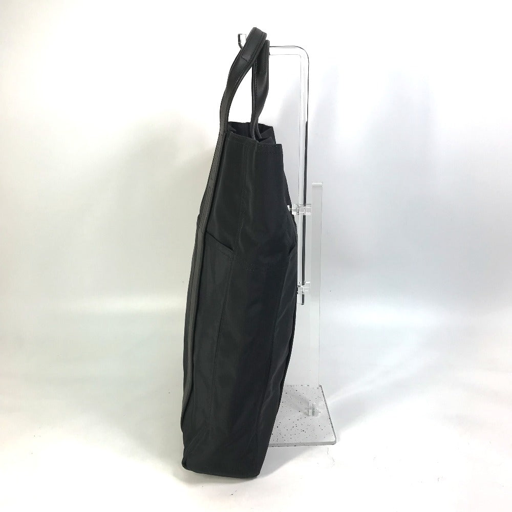 HERMES Tote Bag Nylon black Acapulco Cabas MM Women  d