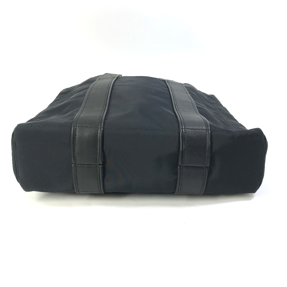 HERMES Tote Bag Nylon black Acapulco Cabas MM Women  d