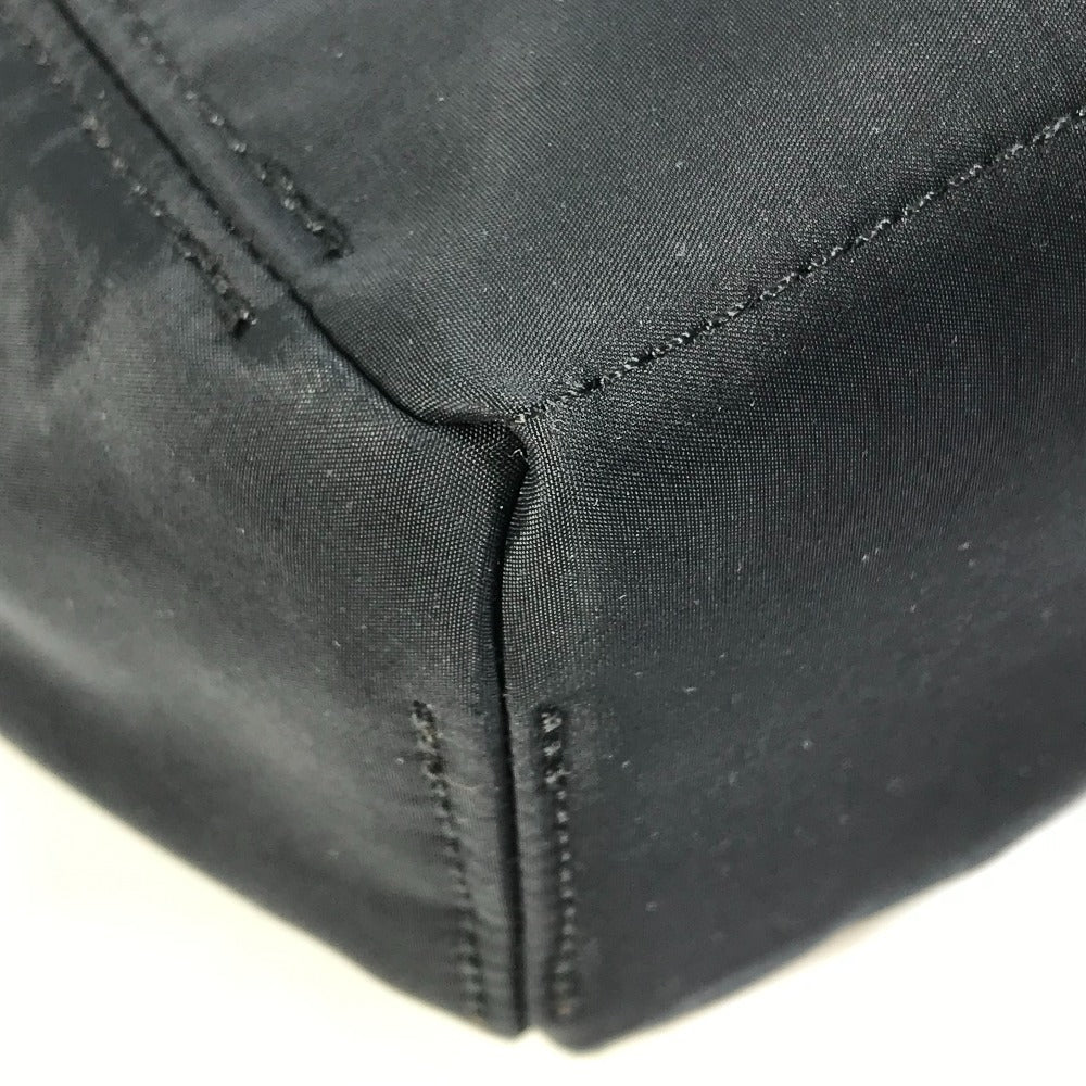 HERMES Tote Bag Nylon black Acapulco Cabas MM Women  d