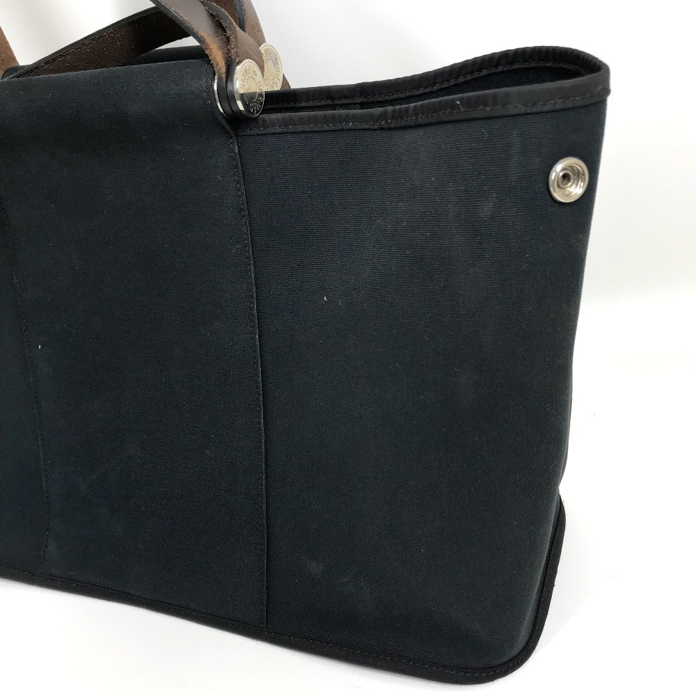 HERMES Tote Bag Towar Office / Leather black Handbag Kabak Elan PM Women  d
