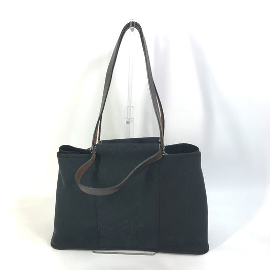 HERMES Tote Bag Towar Office / Leather black Handbag Kabak Elan PM Women  d