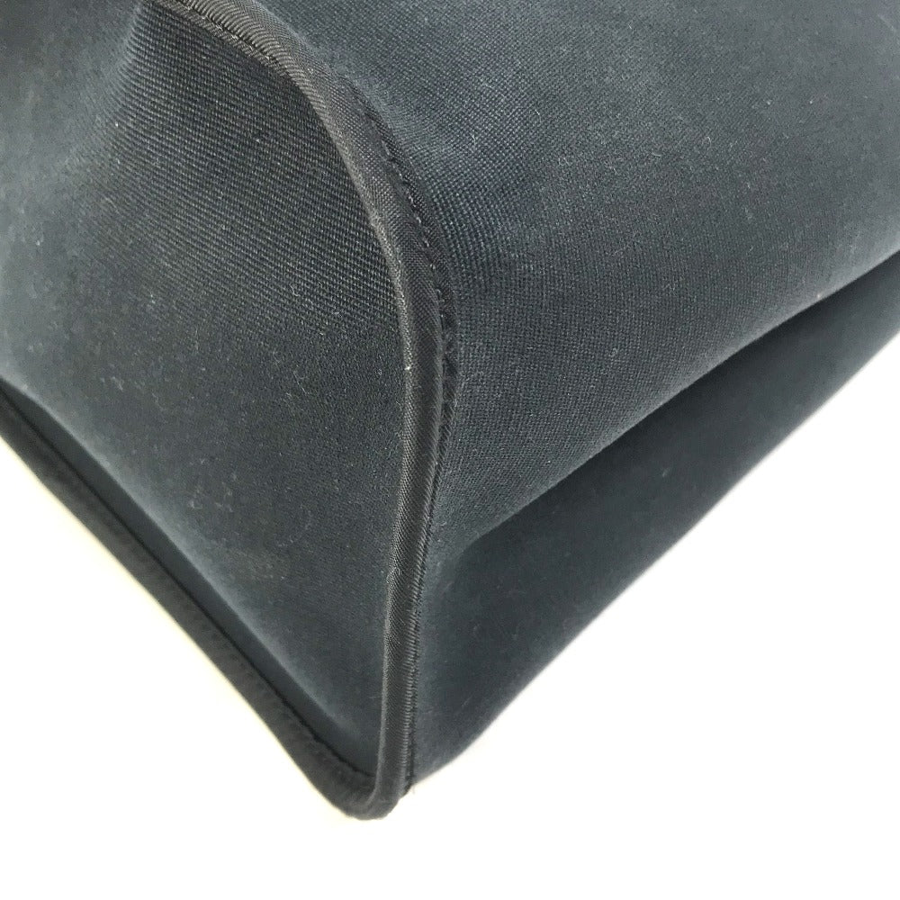 HERMES Tote Bag Towar Office / Leather black Handbag Kabak Elan PM Women  d