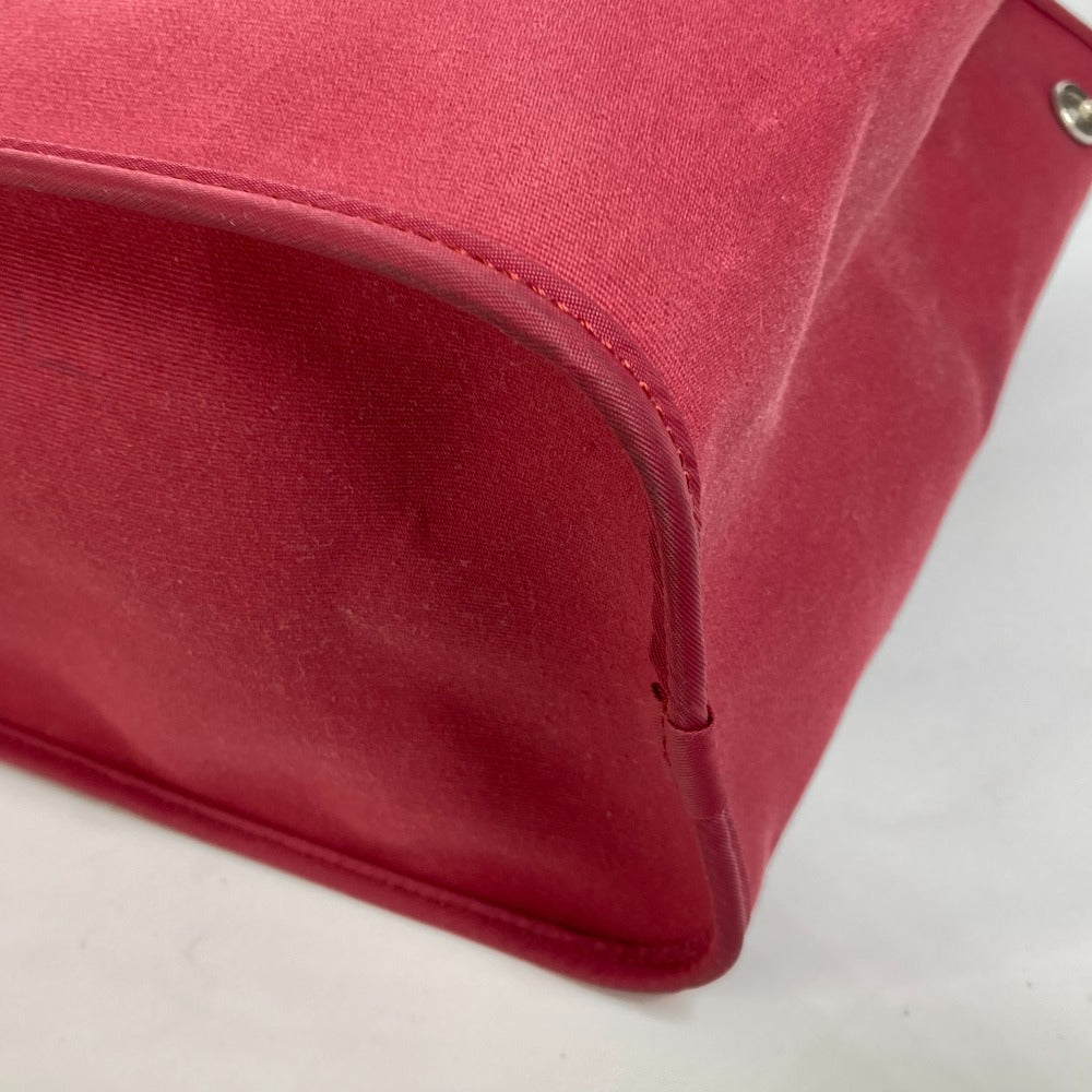 HERMES Tote Bag canvas Red Kavac Elan PM Women  d