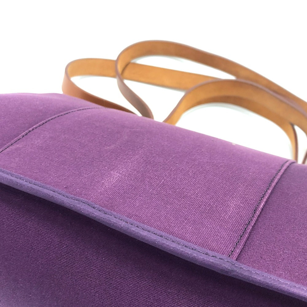 HERMES Tote Bag Towar Officier purple Kabak Elan PM Women  d