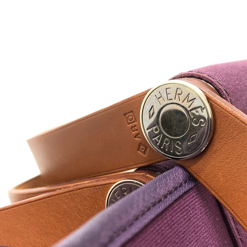 HERMES Tote Bag Towar Officier purple Kabak Elan PM Women  d