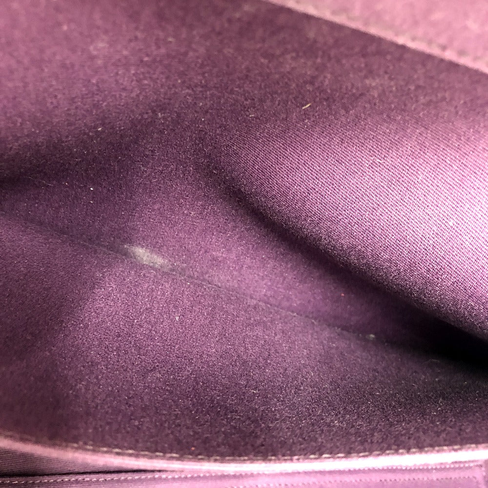 HERMES Tote Bag Towar Officier purple Kabak Elan PM Women  d