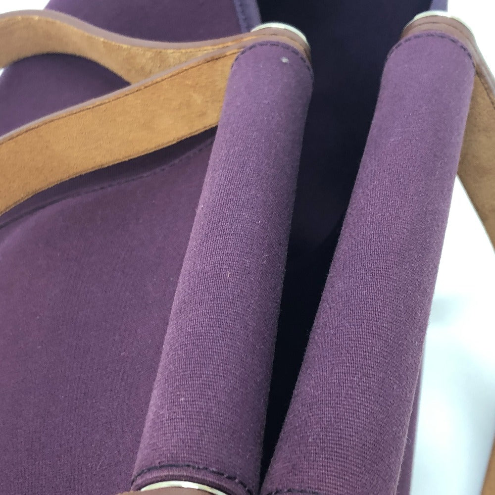 HERMES Tote Bag Towar Officier purple Kabak Elan PM Women  d