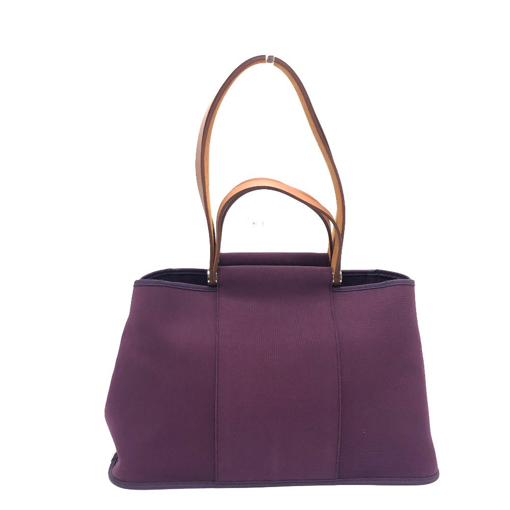 HERMES Tote Bag Towar Officier purple Kabak Elan PM Women  d