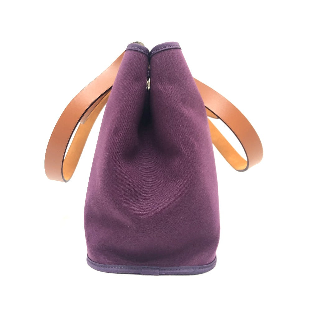 HERMES Tote Bag Towar Officier purple Kabak Elan PM Women  d