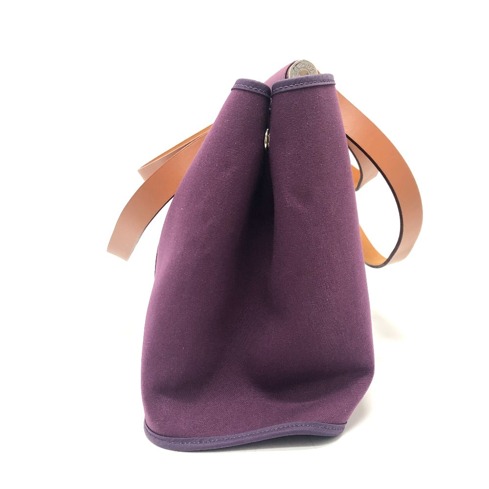HERMES Tote Bag Towar Officier purple Kabak Elan PM Women  d