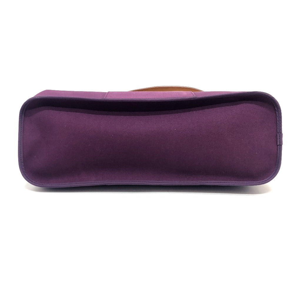 HERMES Tote Bag Towar Officier purple Kabak Elan PM Women  d