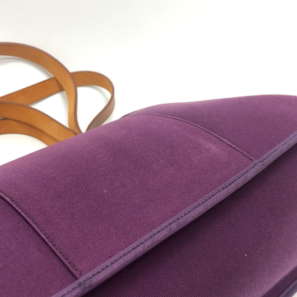 HERMES Tote Bag Towar Officier purple Kabak Elan PM Women  d