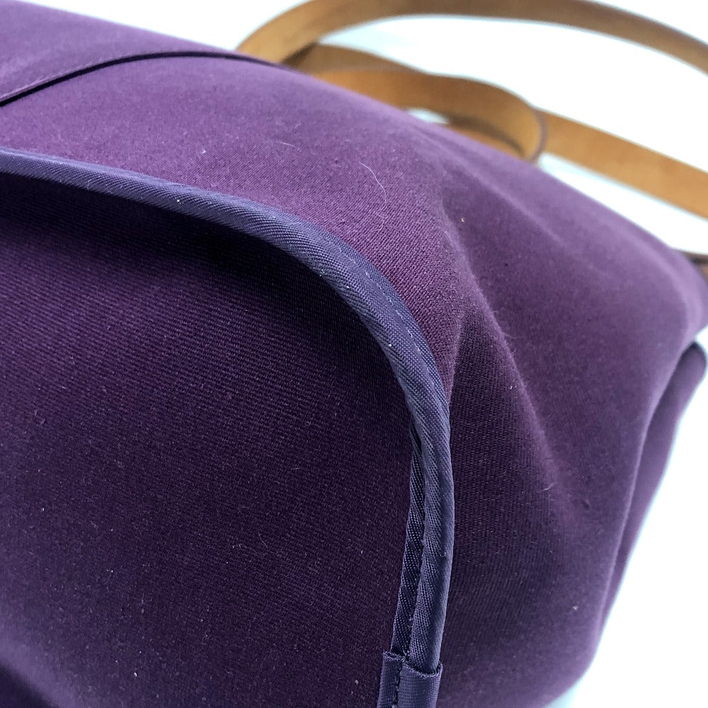 HERMES Tote Bag Towar Officier purple Kabak Elan PM Women  d