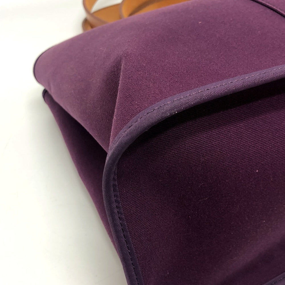 HERMES Tote Bag Towar Officier purple Kabak Elan PM Women  d