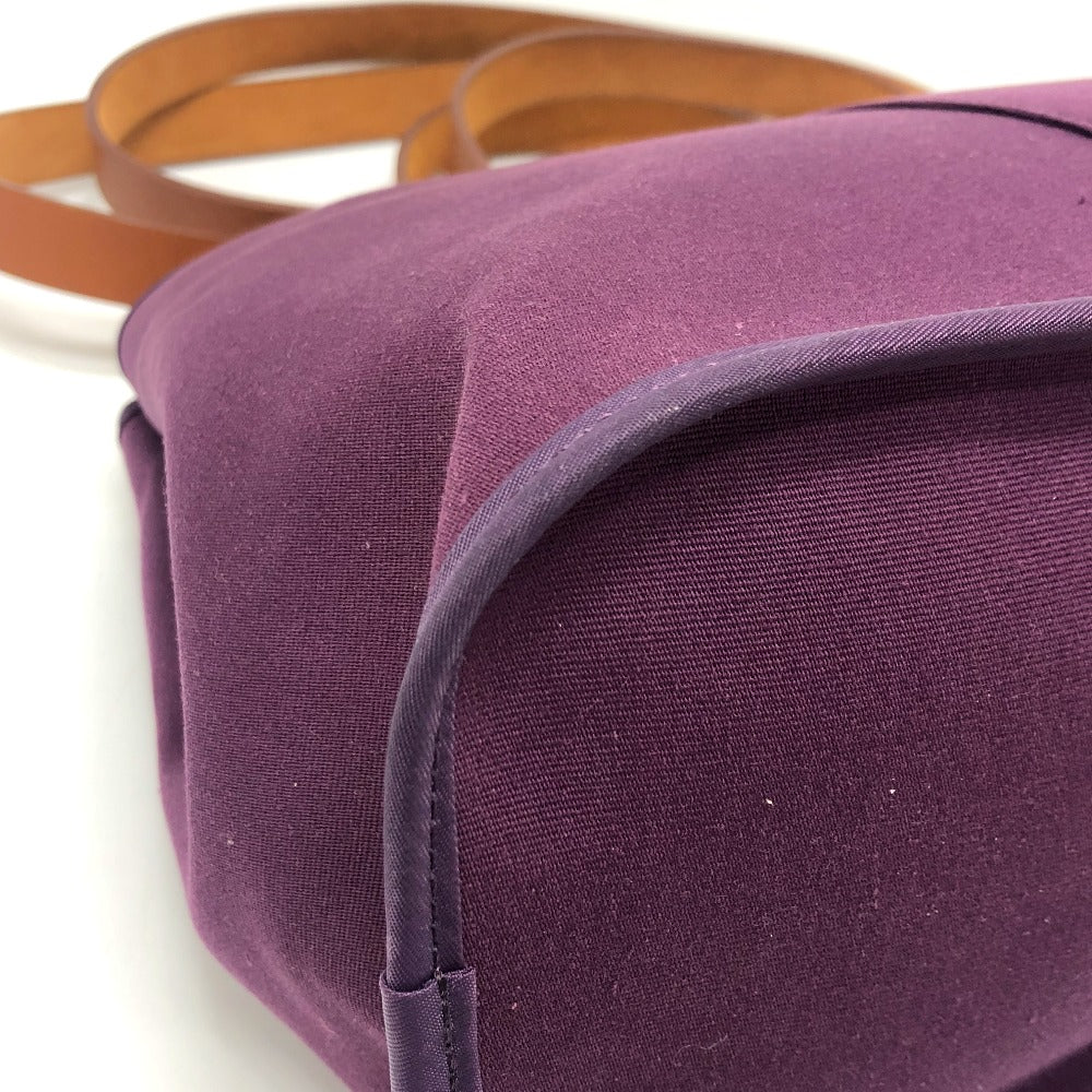 HERMES Tote Bag Towar Officier purple Kabak Elan PM Women  d