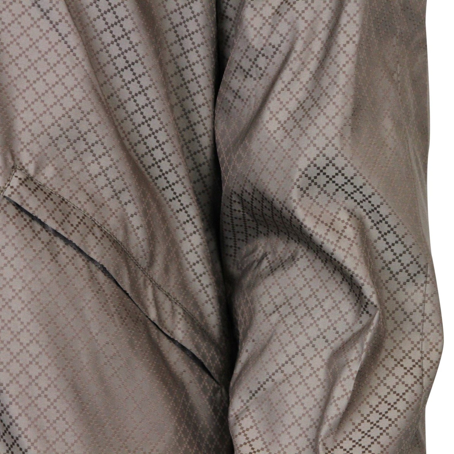 Gucci Men's Diamante Brown Polyamide Polyester Hooded Blo  Jacket