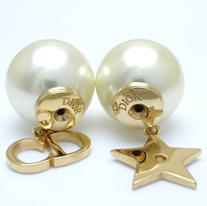 Dior Tribal Earrings Gold Plated