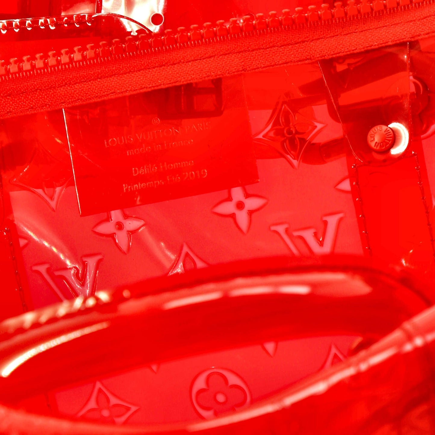Louis Vuitton Keepall Bandouliere Bag Limited Edition Monogram PVC 50
