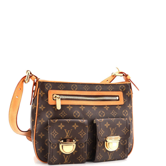 Louis Vuitton Hudson Handbag Monogram Canvas GM