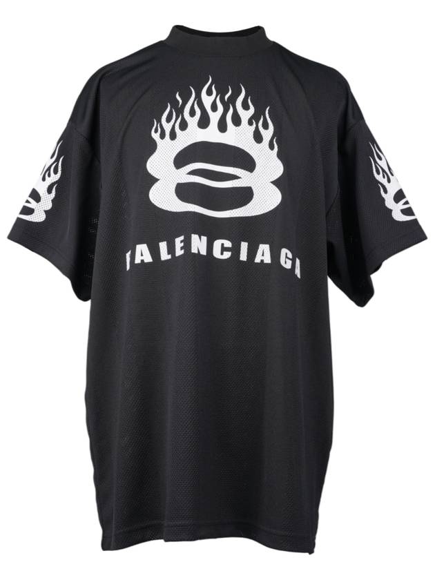 Luxury Balenciaga Trending 2025 Logo Print Crew Neck Short Sleeve T-Shirt Black