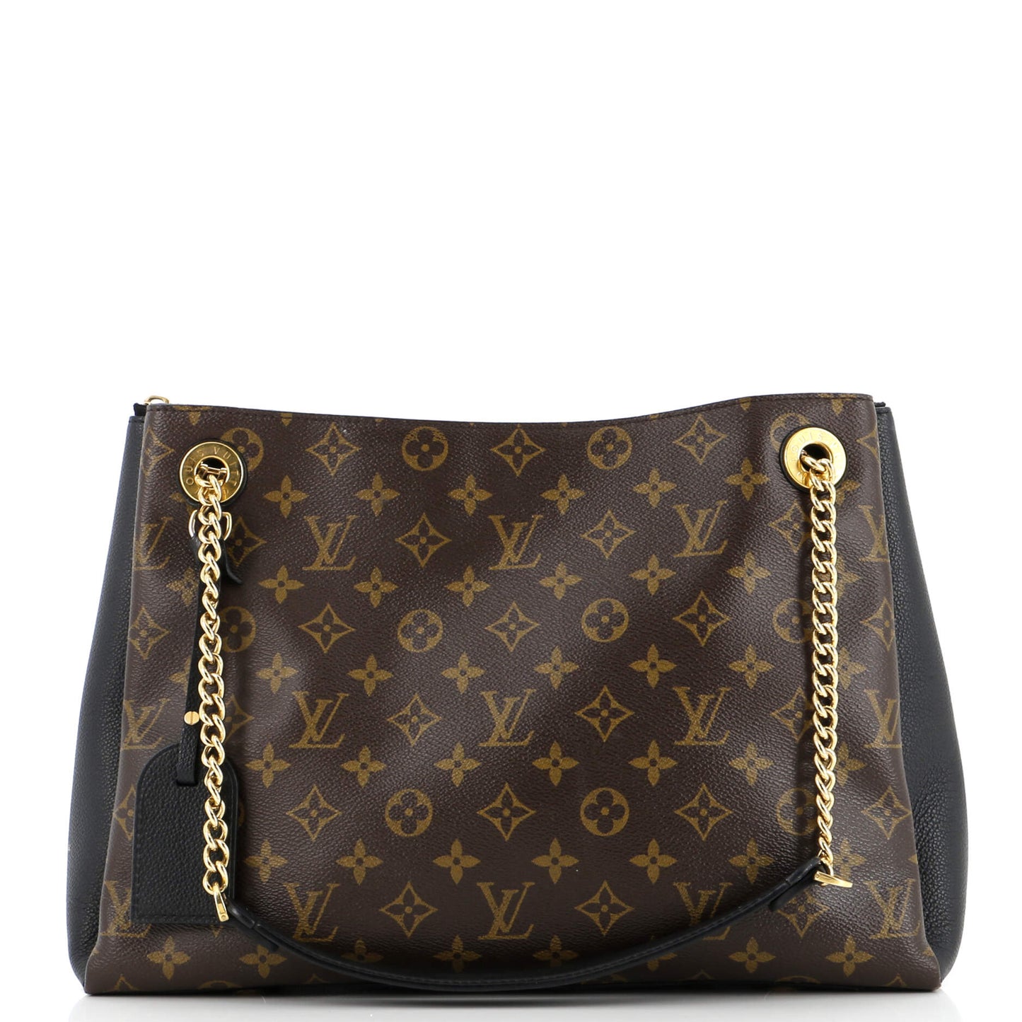 Louis Vuitton Surene Handbag Monogram Canvas with Leather MM