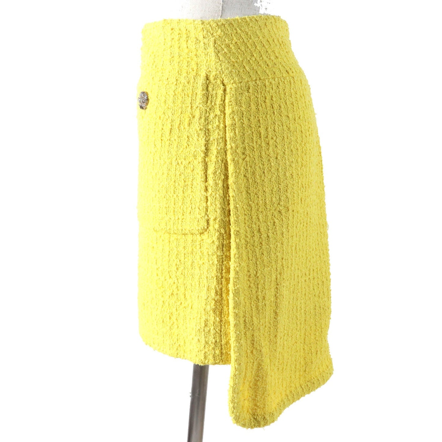 Chanel P72573 Tweed Cotton Polyamide Skirt