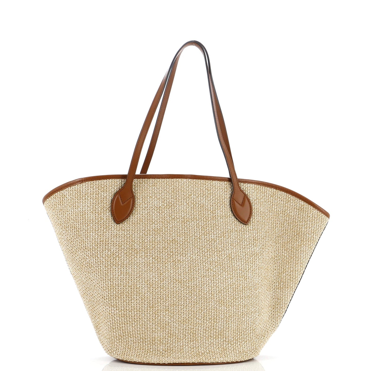 Louis Vuitton Saint Jacques NM Handbag Raffia and Leather