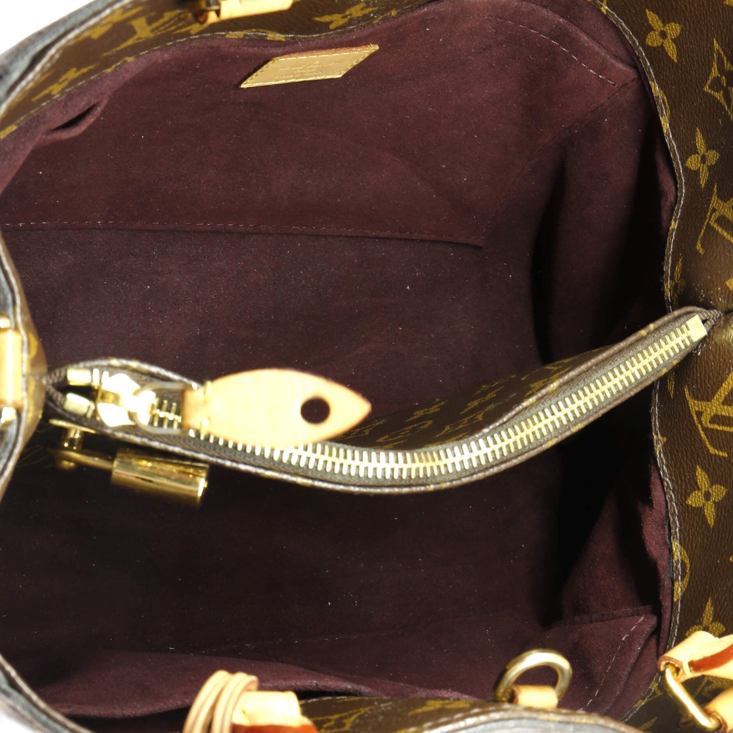 Louis Vuitton Montaigne Handbag Monogram Canvas MM