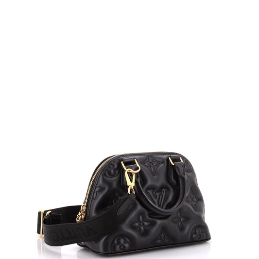 Louis Vuitton Alma Handbag Bubblegram Leather BB