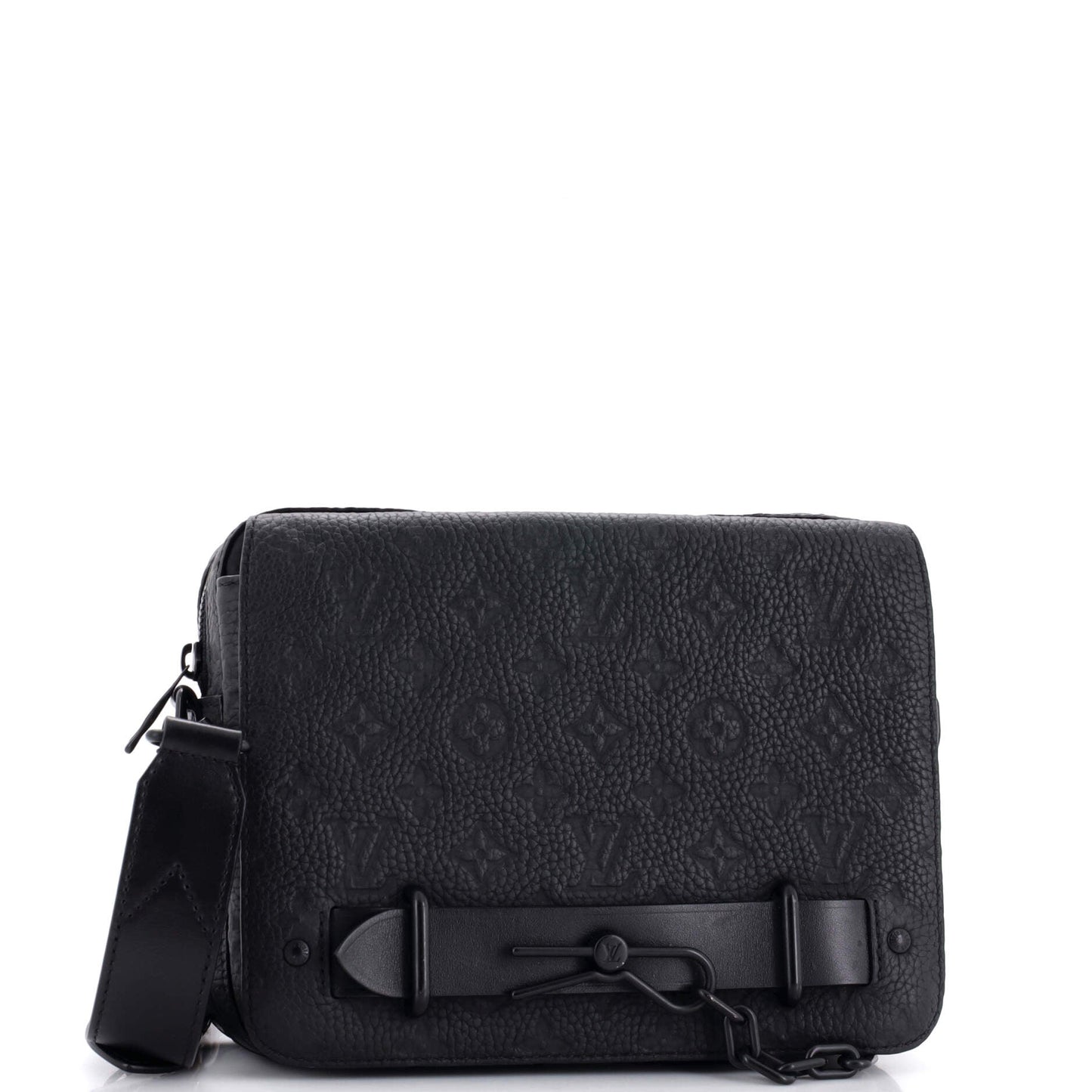 Louis Vuitton Steamer Messenger Bag Monogram Taurillon Leather
