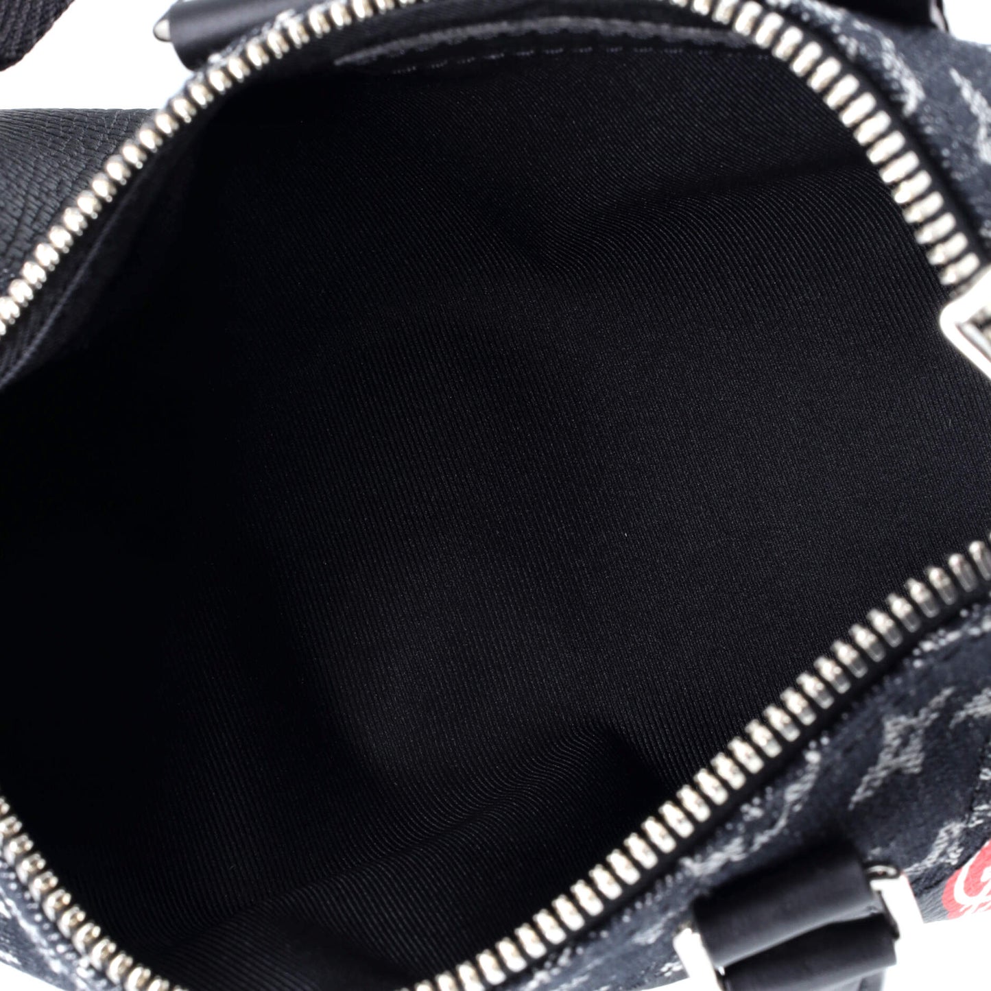 Louis Vuitton Nigo Keepall Bandouliere Bag Monogram Denim and Taurillon Leather XS