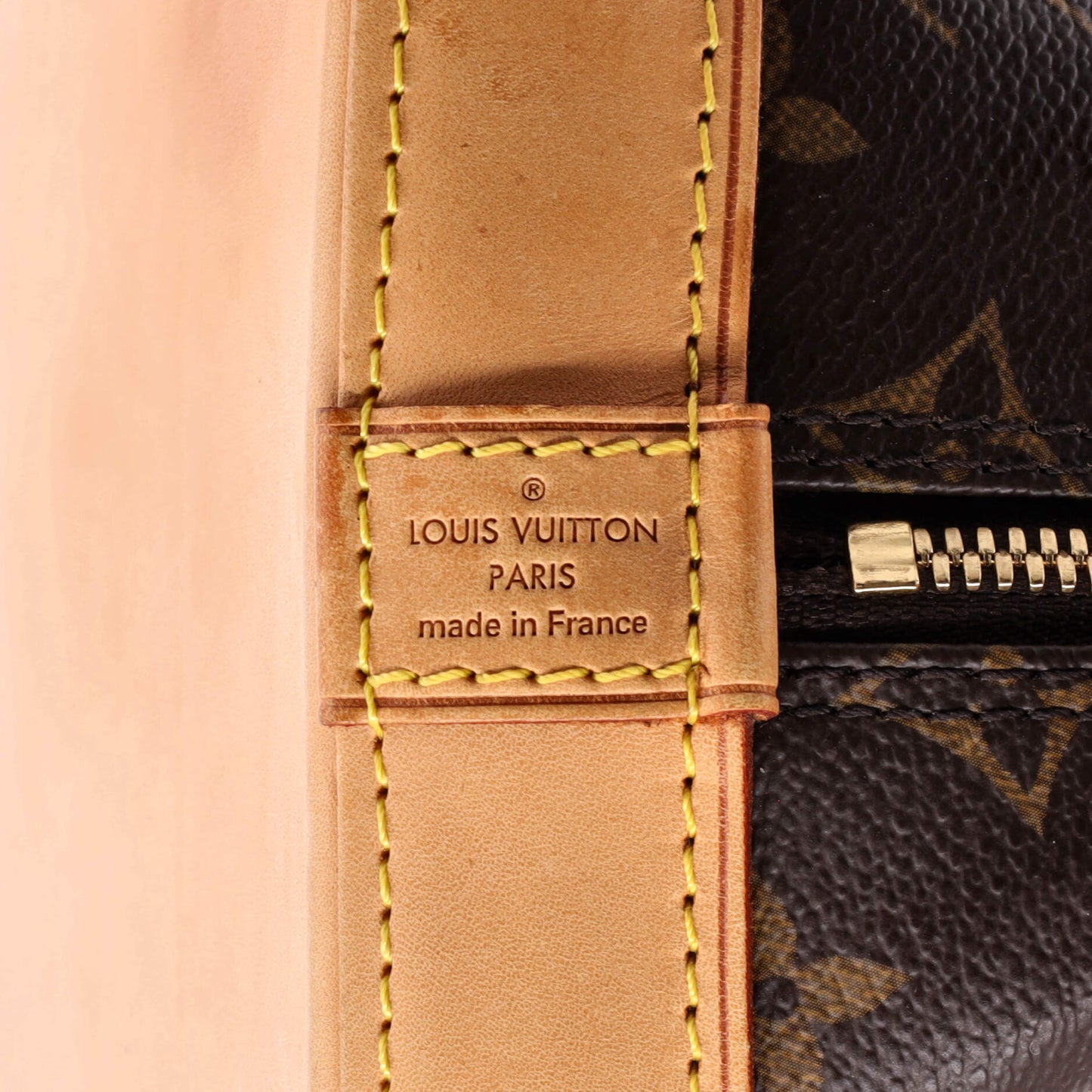 Louis Vuitton Alma Handbag Monogram Canvas PM