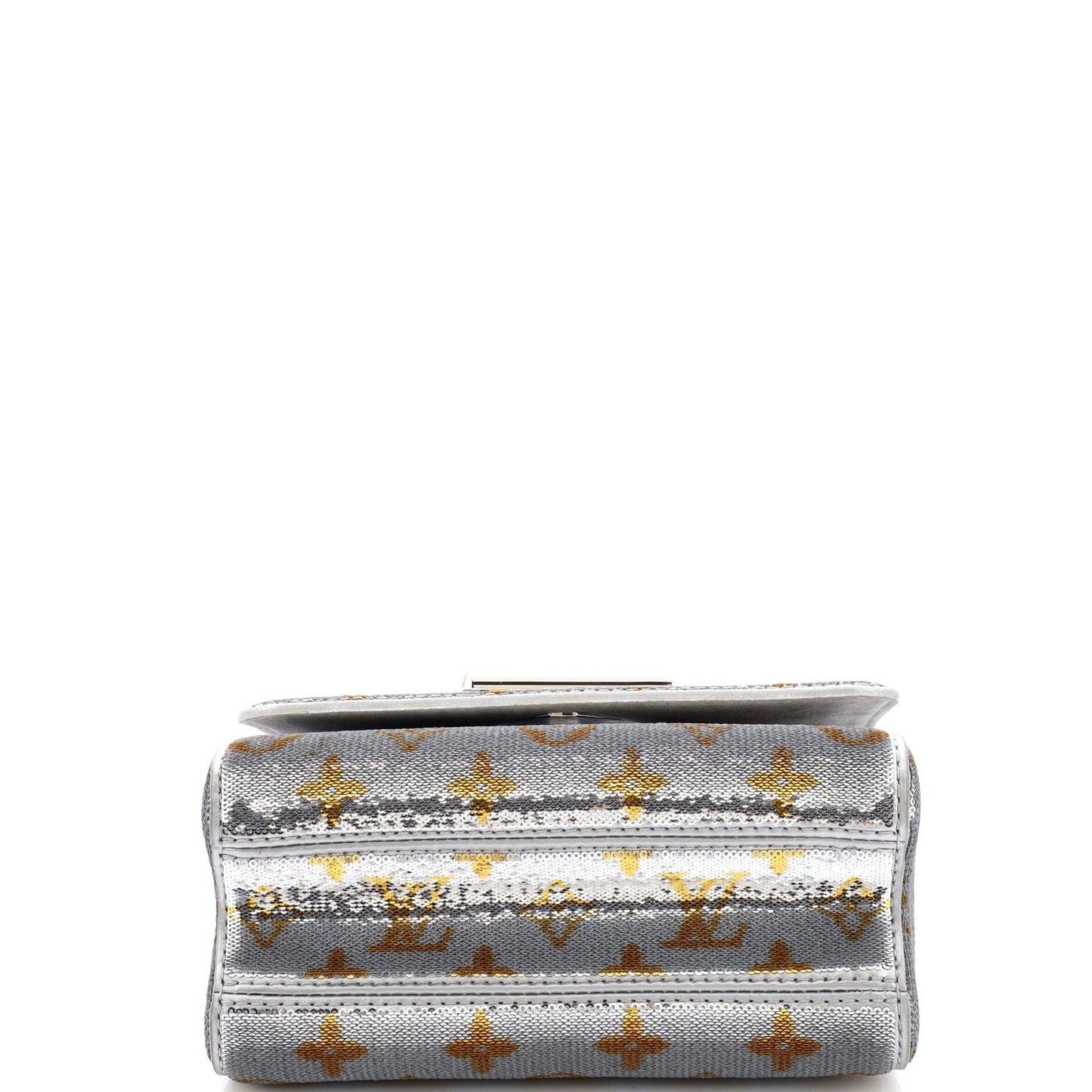 Louis Vuitton Twist Handbag Monogram Sequins PM