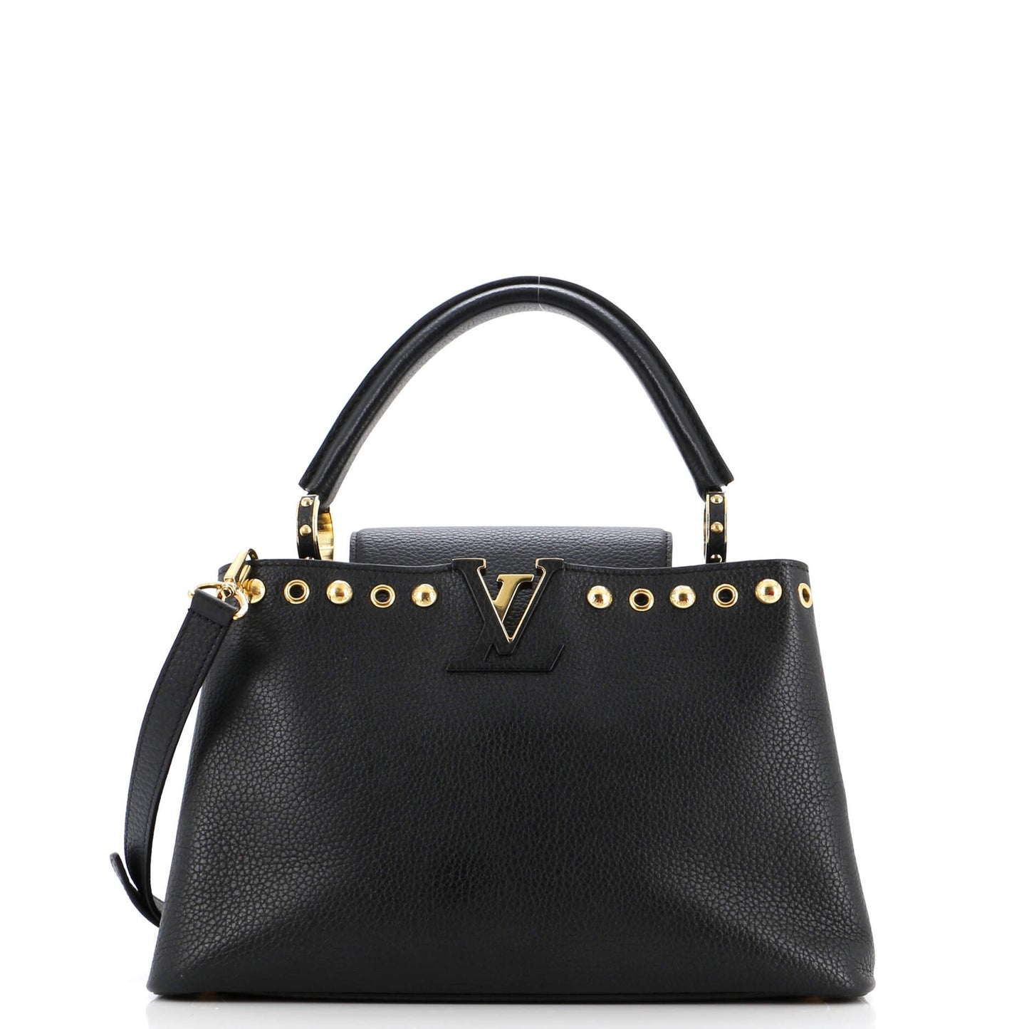 Louis Vuitton Capucines Bag Leather with Embellished Detail PM