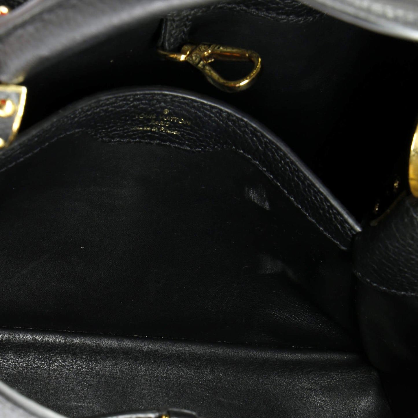 Louis Vuitton Capucines Bag Leather with Embellished Detail PM