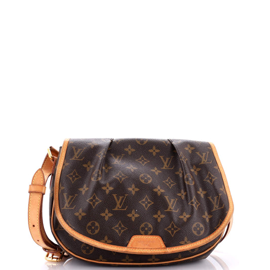 Louis Vuitton Menilmontant Handbag Monogram Canvas PM