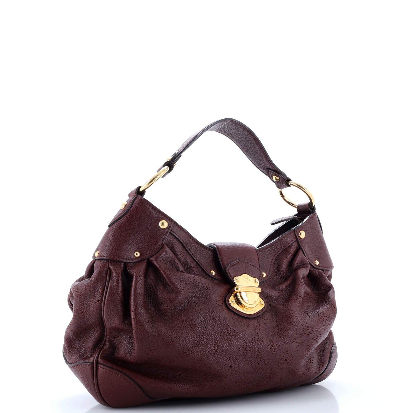 Louis Vuitton Solar Handbag Mahina Leather PM