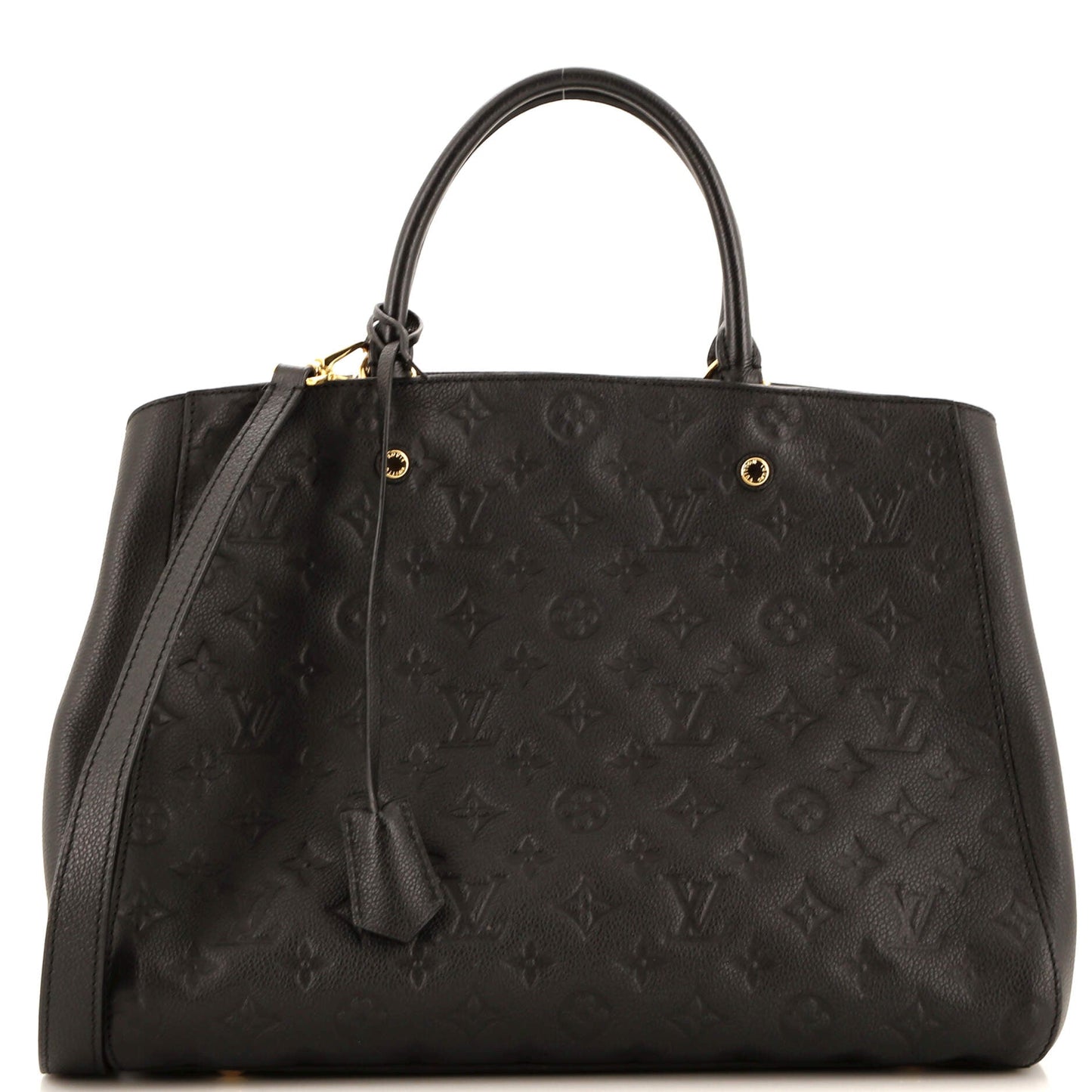 Louis Vuitton Montaigne Handbag Monogram Empreinte Leather GM