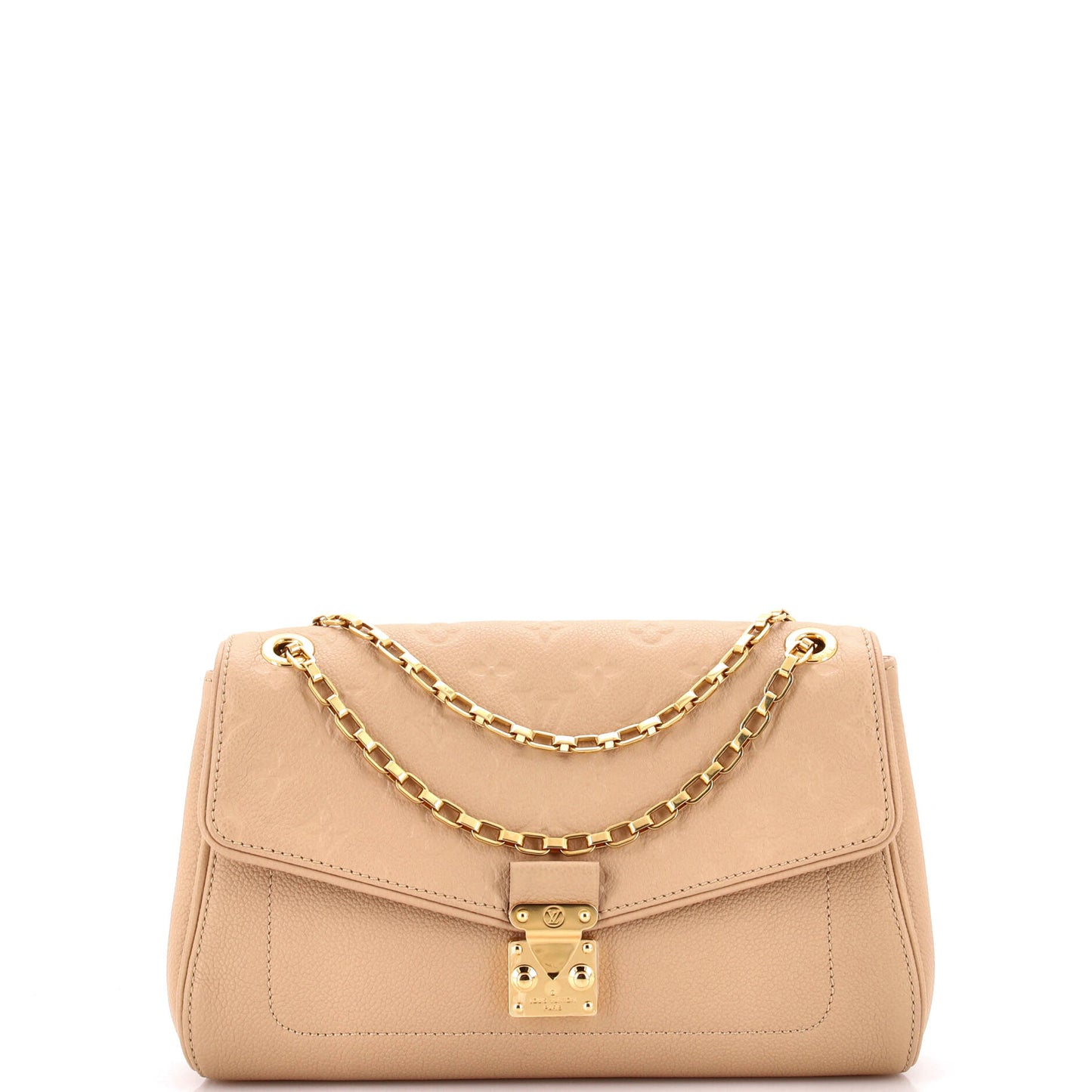 Louis Vuitton Saint Germain Handbag Monogram Empreinte Leather PM